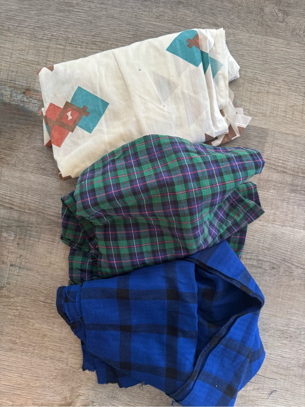 6 lbs of mixed fabric